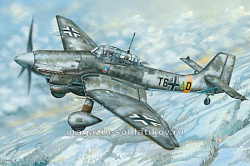 Сборная модель из пластика Самолёт Ju-87D Stuka 1:32 Трумпетер (03217) (03217)
