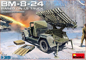 35259 БМ-8-24 на базе грузовика 1,5т MiniArt (1/35)