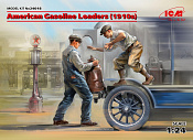 24018 Американские грузчики бензина (1910-е г.) 1:24, ICM											