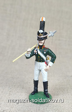 №119 - Унтер-офицер Камчатского пехотного полка, 1809–11 гг. - фото
