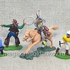 Ковбои 6 пеших, 1 конный (Гонконг-Аргентина) Britains 1/32 (489-051) (489-051)