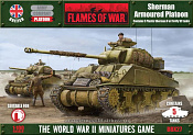 Sherman V Platoon (15мм, plastic ) Flames of War - фото