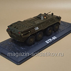 БТР-80 + журнал, Наши Танки, 1/43 (QGM-128) (QGM-128)