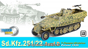 Сборная модель из пластика Д Бронетранспортёр в сборе. Sd.Kfz.251/22 Ausf.D (1/72) Dragon - фото