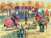 Солдатики из пластика ИТ Игра MEDIEVAL CHALLENGE (1/72) Italeri - фото