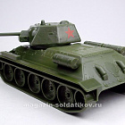 Солдатики из пластика Russian T-34 tank-short barrel (w/insignia), 1:32 ClassicToySoldiers