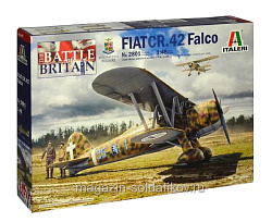 Сборная модель из пластика ИТ Самолет FIAT CR.42 Falco (1/48) Italeri (2801) (2801)