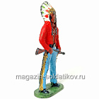 солдатик из твердого пластика Индеец, Польша (704-1115/3) (704-1115/3)