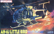 3527 Д Вертолет AH-6J Little Bird (1/35) Dragon
