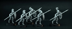 Female Hoplites 3/4 (5 шт.), 28 mm, Brother Vinni`s (ag-37) (ag-37)