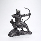 Миниатюра из олова Монгольский лучник, XIV в. 54 мм, Солдатики Публия