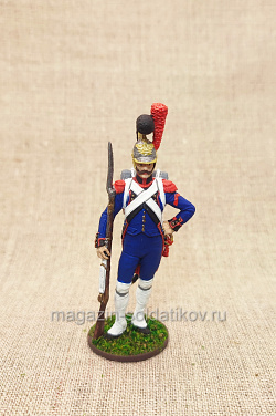 Гвардейский сапер, Франция, 1809-15 гг, 54мм (QF0161) (QF0161)