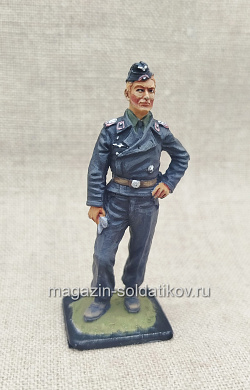 Фельдфебель танковых войск, Германия 1939-45 гг., 54мм, Красный фронт, 54 мм (КФ-025) (КФ-025)