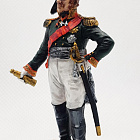 Миниатюра из олова Генерал Д.С. Дохтуров, 1812 г. Россия, 54 мм (БП0464.12.01.54) (БП0464.12.01.54)