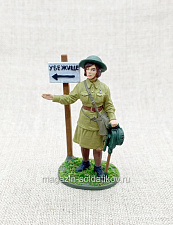 Боец МПВО 1941-42 гг. 54 мм - фото