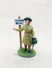 Боец МПВО 1941-42 гг. 54 мм - фото