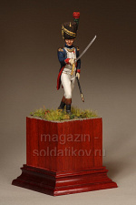 SM 5418 Майор полка пеших егерй Старой гвардии. Франция 1812 год, 54 мм, SOGA miniatures SM 5418 Майор полка пеших егерй Старой гвардии. Франция 1812 год, 54 мм, SOGA miniatures