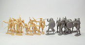 Солдатики из пластика Война в Трое (War at Troy infantry), цвет: серый, бежевый, 1:32, LOD Enterprises - фото