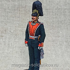 Миниатюра из олова Обер-офицер лейб-гвардии Преображенского полка 1851 г., 54 мм, Студия Большой полк (ИЛ2703.12.02.54) (ИЛ2703.12.02.54)