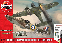 Сборная модель из пластика А Самолеты Boulton Paul Defiant Mk.1 и Dornier (1:72) Airfix (50170) (50170)