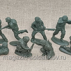 Солдатики из пластика US Paratroopers WWII (SET II), 1/32, Mars (32047) (32047)