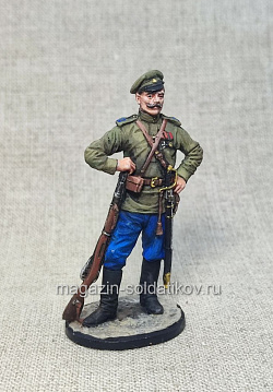Миниатюра из олова Русский драгун 1914 г. 54 мм, Студия Большой полк (ИЛ2412.13.02.54) (ИЛ2412.13.02.54)