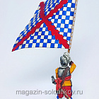 Масштабная модель в сборе и окраске Испанский знаменосец, 28 мм (PB005) (PB005)