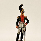 Миниатюра из олова Полковник Лейб-гвардии драгунского полка. Россия 1810-15 гг, Студия Большой полк (ИЛ0477.12.02.54) (ИЛ0477.12.02.54)