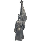 Миниатюра из олова Знаменосец-подпрапорщик 195 пех. Оровайского плк, 1916 г. Россия, 75 мм EK Castings (75-24) (75-24)
