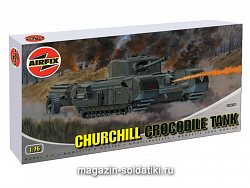 Сборная модель из пластика А Танк CHURCHILL CROCODILE (1/76) Airfix (2321) (2321)