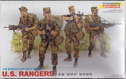 3004 К U.S. Rangers Figures, 1/35 Dragon