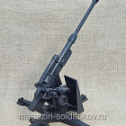 Пушка German 88mm w/elevating barrel (gray), 1:32 ClassicToySoldiers, 1997 год выпуска (Q540-0119) (Q540-0119)