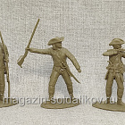 Солдатики из мягкого резиноподобного пластика Патриот, набор 6 шт, 1/32 Soldiers. Есть