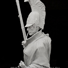 Бюст из смолы Рядовой Драгунских полков, 1:10 Medieval Forge Miniatures (A-052) (A-052)