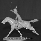 Сборная миниатюра из смолы Офицер полка Карабинеров короля Карлоса IV, 54 мм, Chronos miniatures (CHM-54390) (CHM-54390)