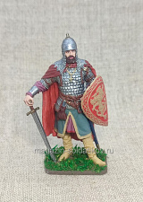 Русский боярин, XIII век 54 мм - фото