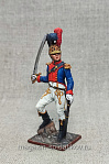 Французский кавалерист, 54 мм в росписи - фото