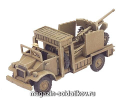 Сборная модель из пластика 6 pdr portee (15mm) Flames of War (BR155) (BR155)