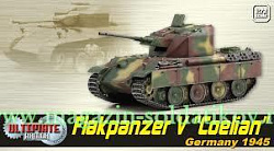 Масштабная модель в сборе и окраске Танк Flakpanzer V «Coelian» Germany 1945 (1/72) Dragon