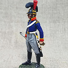 Миниатюра из олова Португальский драгун, 1812 г., 54 мм, Студия Большой полк (ИЛ1358.12.24.54) (ИЛ1358.12.24.54)