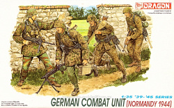 Сборные фигуры из пластика Д Солдаты German Combat Unit (1/35) Dragon