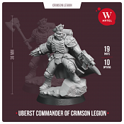 CL-11 Uberst Commander of Crimson Legion 28 мм, Артель авторской миниатюры "W"