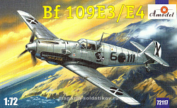 Сборная модель из пластика Messerschmitt Bf.109E-3/E-4 Amodel (1/72)