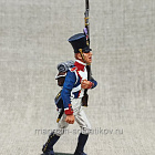 Миниатюра из олова Фузелер французской пехоты 1813-15 гг., 54 мм (ИЛ1979.12.03.54) (ИЛ1979.12.03.54)