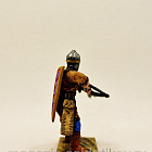 Миниатюра из олова Посадский ополченец с самострелом XII-XIII вв., 54 мм, Большой полк