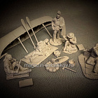 Сборная миниатюра из смолы Пикник, 54 мм, TRILOKA miniatures (TLK-54-029) (TLK-54-029)