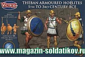 Сборные фигуры из пластика Фиванские тяжеловооружённые гоплиты Victrix - фото
