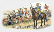 Солдатики из пластика ИТ Набор солдатиков «Войска Конфедерации (Американская Гражданская война)» (1/72) Italeri - фото