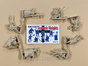 Солдатики из пластика Набор «Тевтонцы» (бежевый цвет), 1/32 Инженеръ Басевичъ для Chintoys - фото