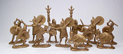 Солдатики из пластика Carthaginians 12 figures in 6 poses (bronze), 1:32 ClassicToySoldiers - фото